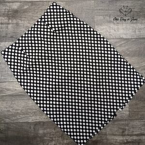 Chico's Women's Polka Dot Side Zip Mid Skirt Size S